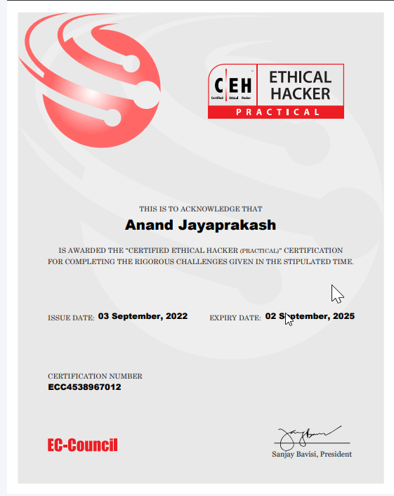 CEH practical